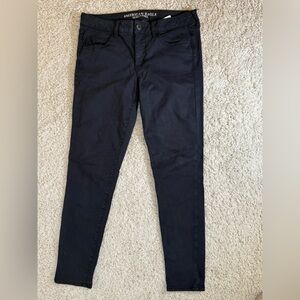 American Eagle Outfitters Black Jeggings Slim Fit